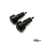 2X Handle Bar End Caps for Motorcycle (22 mm)