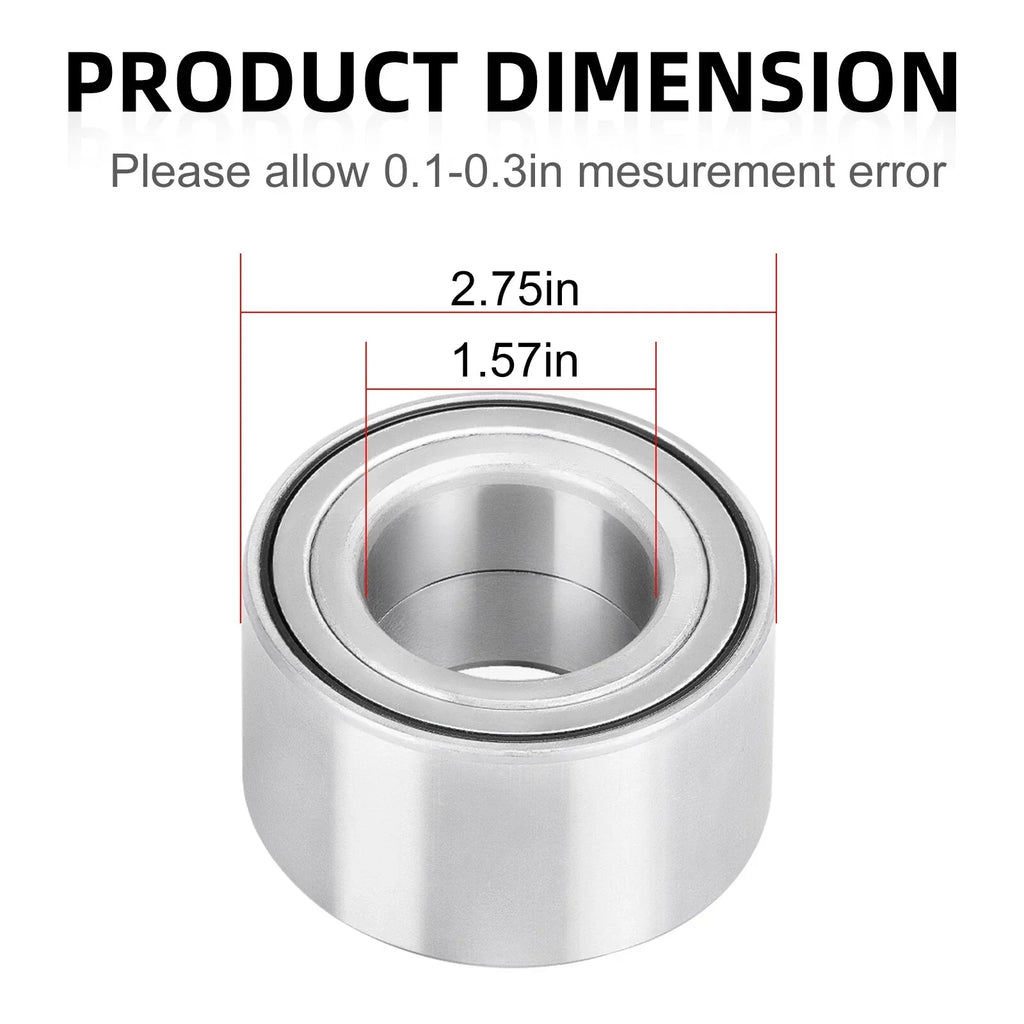 2 x Front & Rear Wheel Bearings for Honda Talon 1000 (2019–2023)