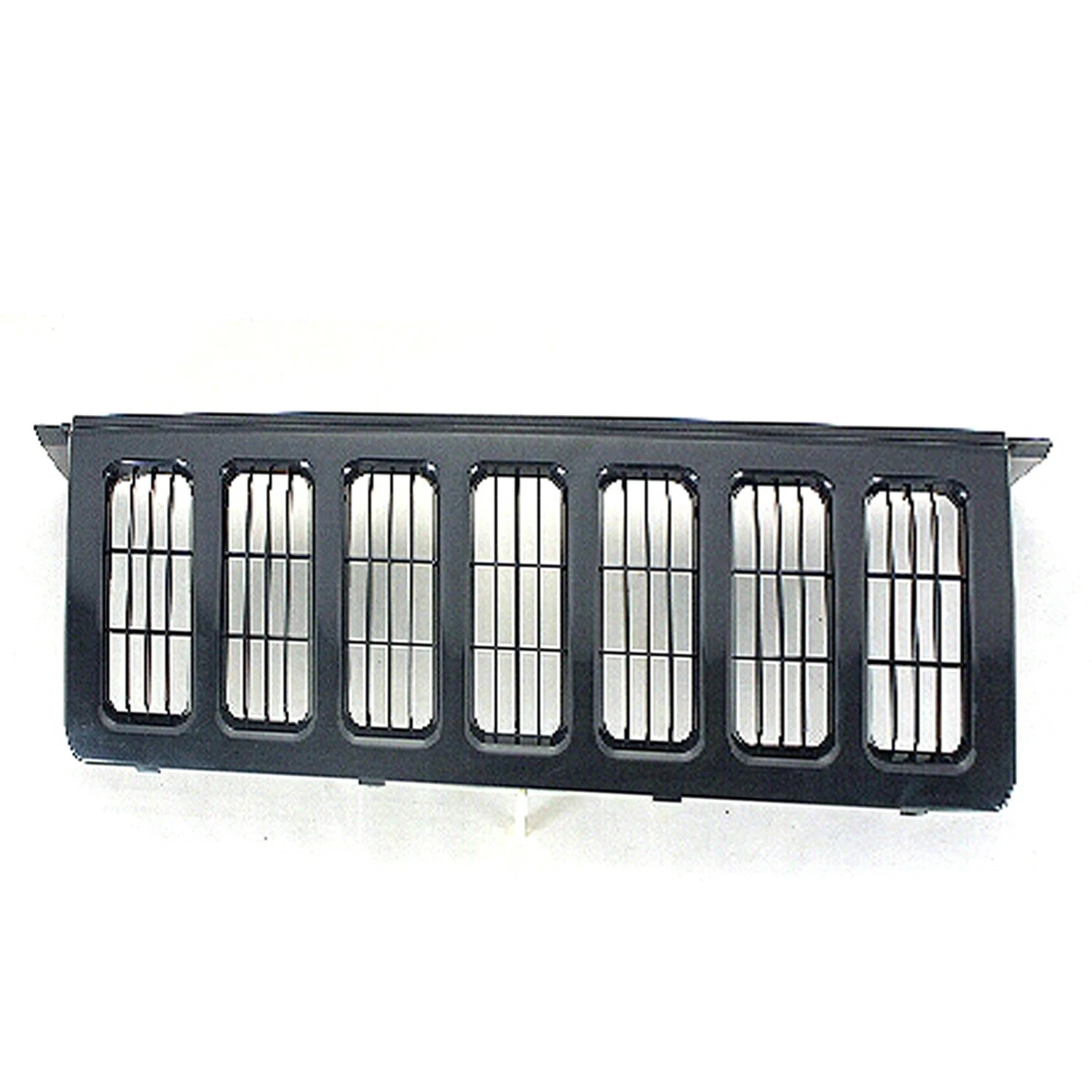 Front Grille Replacement Primed Plastic with Vertical Bar Insert for Ford F150 (2004–2008)