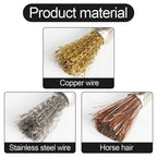 100mm Steel Wire Wheel Brush for Rotary Tool (Polishing, Rust Cleaning)