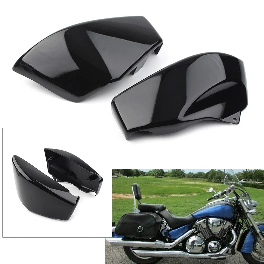 Side Battery Covers Panel Set for Honda VTX1800 R/S/N/F/T (2002–2008) Black