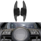 Steering Wheel Shift Paddle Extensions for Audi A3 A4 A5 A7 Q3 Q7 S4 S5 S8 (2010-2023)