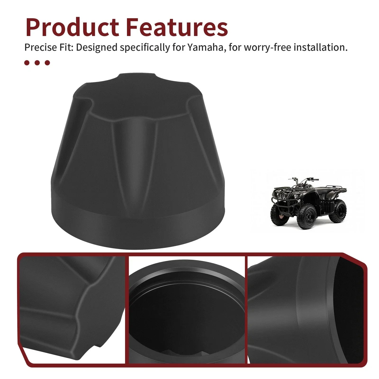 Wheel Cap for Yamaha Kodiak 400 YFM400FW 4x4 (1993–1999)