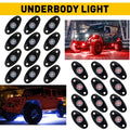 Set of 4 LED Rock Lights for Jeep