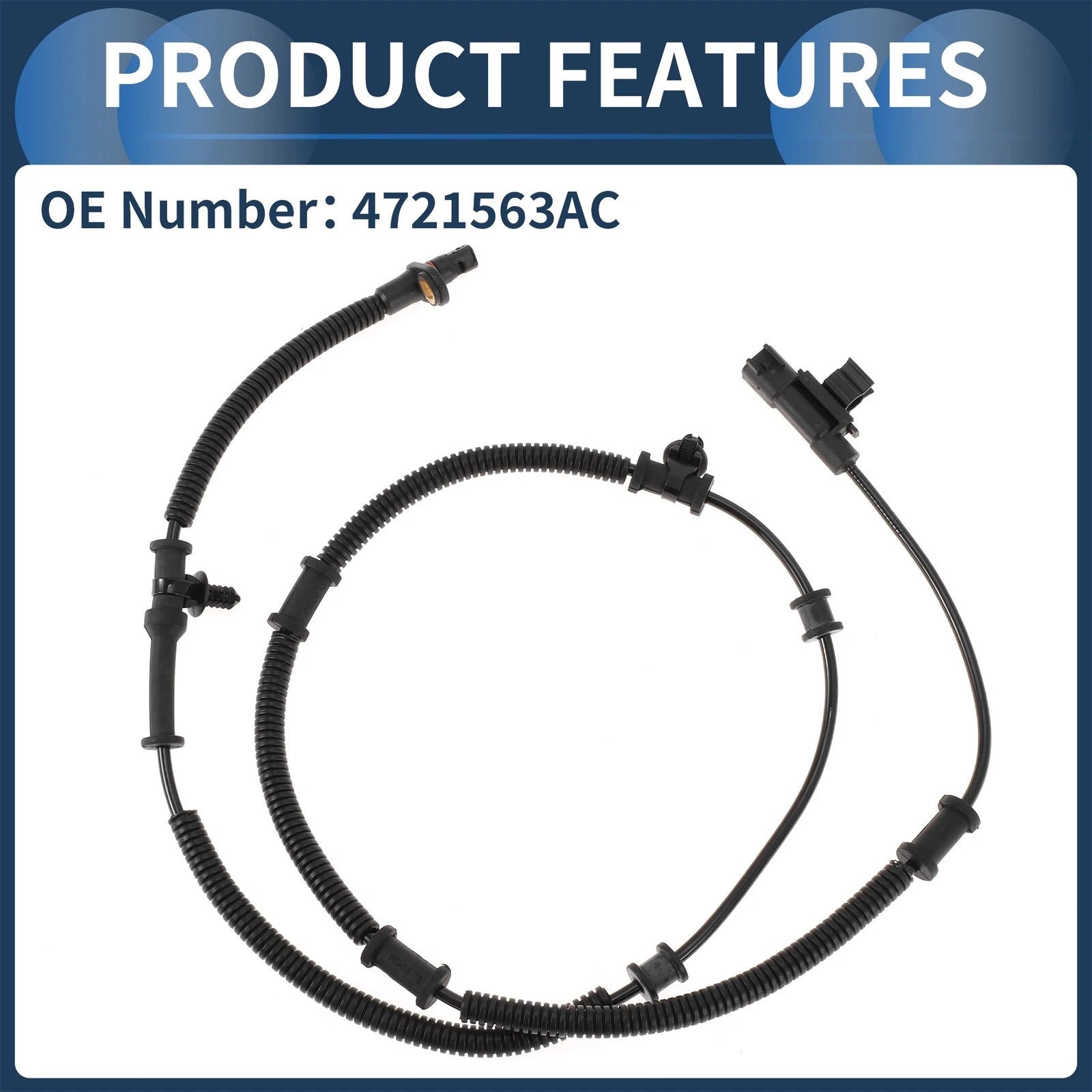 ABS Wheel Speed Sensor No. 4721563AC for Chrysler Town & Country (2008–2011)