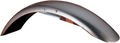Wide Glide-Style Front Fender with Chrome Mounting Brackets for Harley Davidson