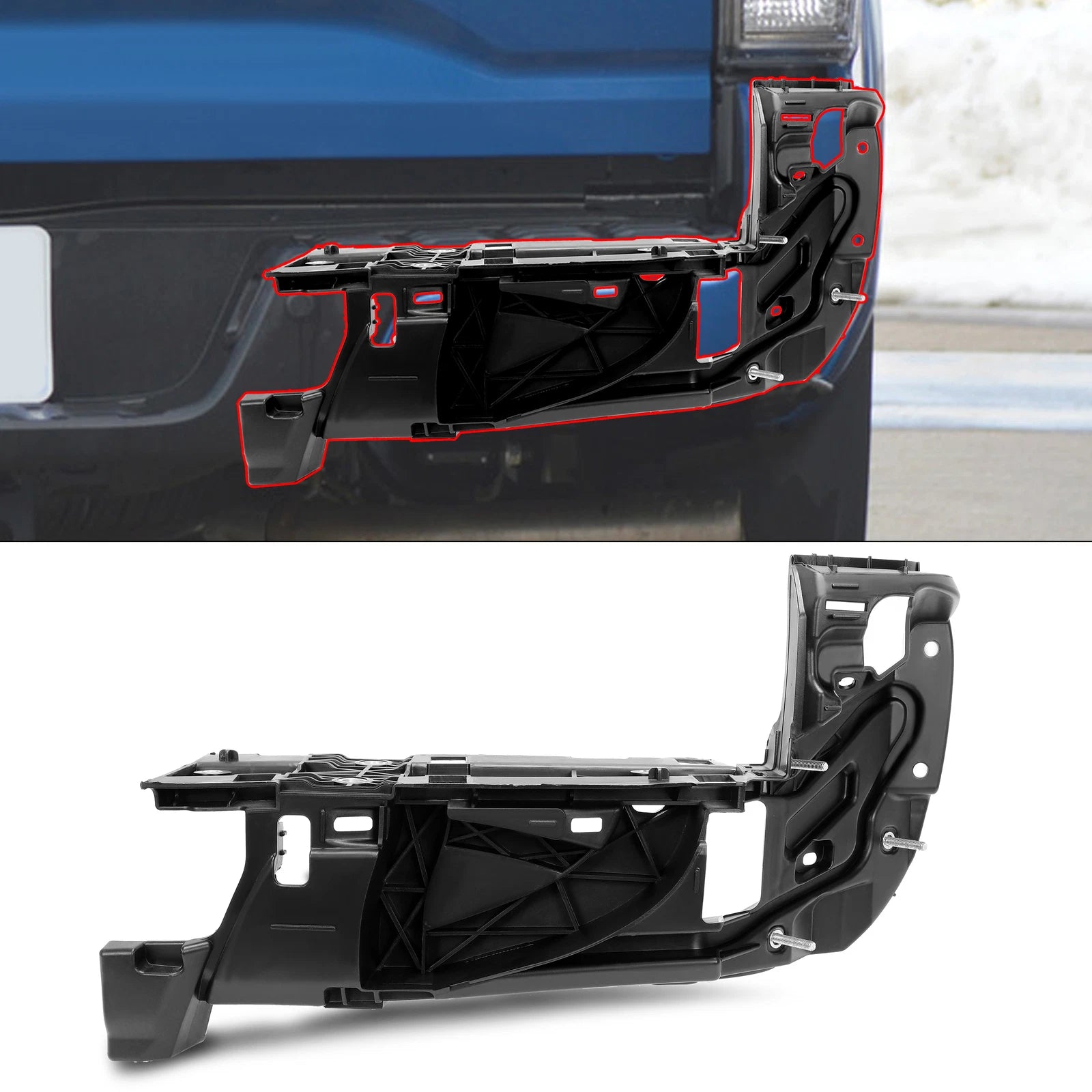 Rear Passenger Bumper Extension Bracket for Tacoma (2016–2023)