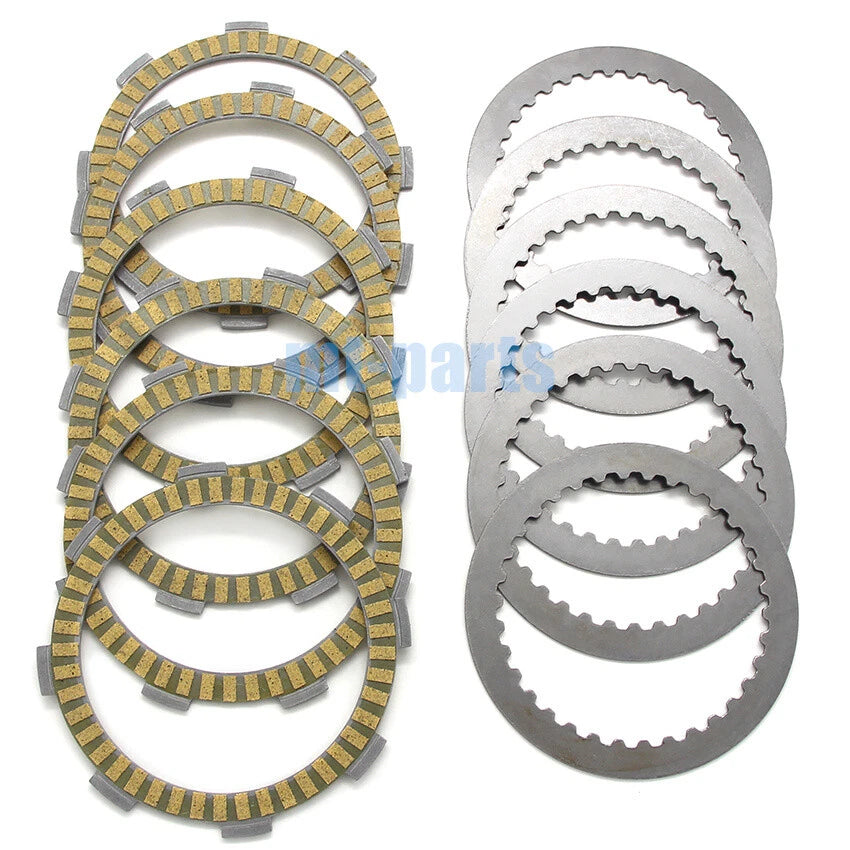Clutch Friction Disc Plate Kit for Honda CB250 Police (1996–2006, 1988–1992)