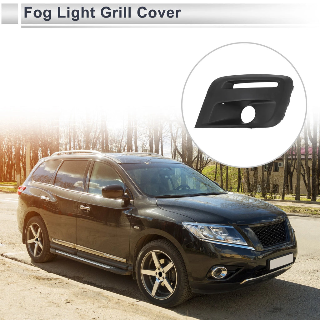 1 Pc Fog Light Grill for Nissan Partner (2015–2018) ABS Black