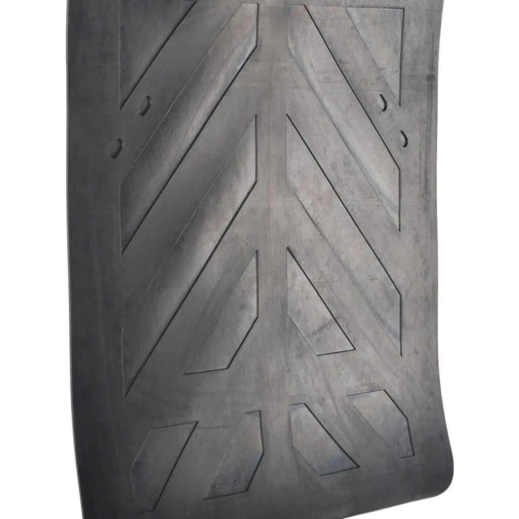 1 Pair Mud Flaps for Semi Truck Trailer (24"x 24", Heavy Duty, Black)