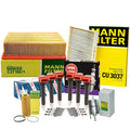 Tune-Up Kit with 6 Mann Filters, 6 Bosch Coils, 6 NGK RutheniumHX for Audi BKH