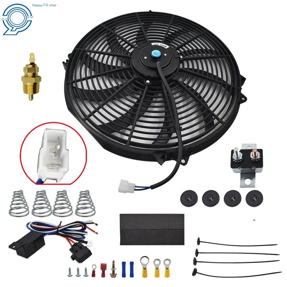 Electric Radiator Fan Kit for Universal Applications (12V)