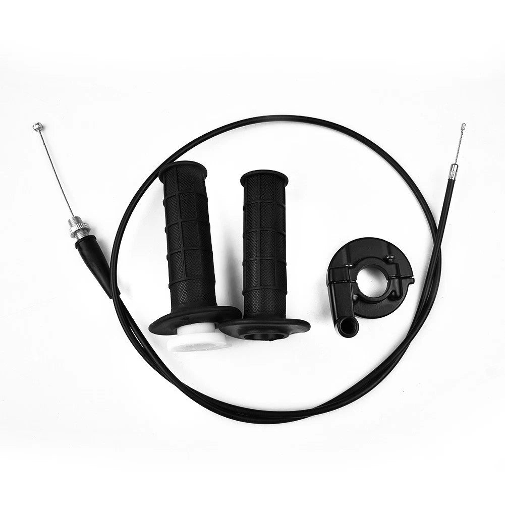 Throttle Handle Grip Cable Assembly for ATV Dirt Bike (7/8 22mm)