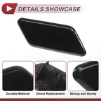 Front Right Washer Nozzle Cover Cap for Subaru Outback (2010–2012) Black
