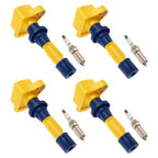 4X Ignition Coil Set with Iridium Plugs for Mazda 3 2.0L (2009–2010) UF540