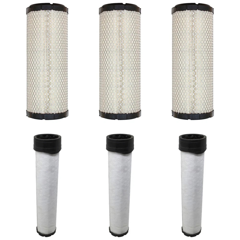3X Inner and Outer Air Filters for Snapper (Replaces 5101542)