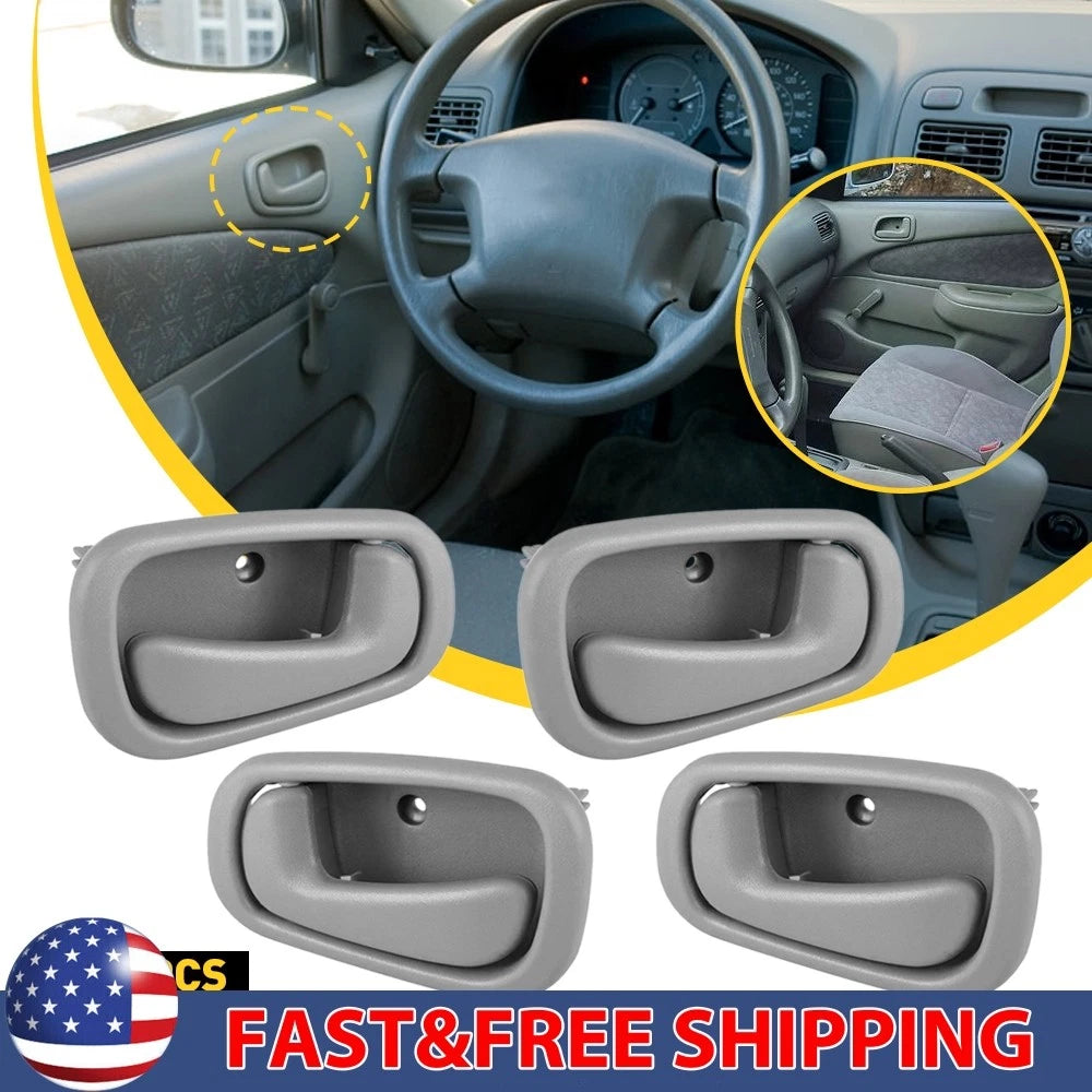 Interior Door Handle Set for Toyota Corolla (1998â2002) Gray/Beige