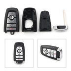 Replacement Smart Remote Key Shell Case Fob 5 Buttons for Ford Edge Fusion (2017–2020)