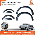 GREY K21 Fender Flare Arch for Nissan Navara NP300 D23 (2021-2023)