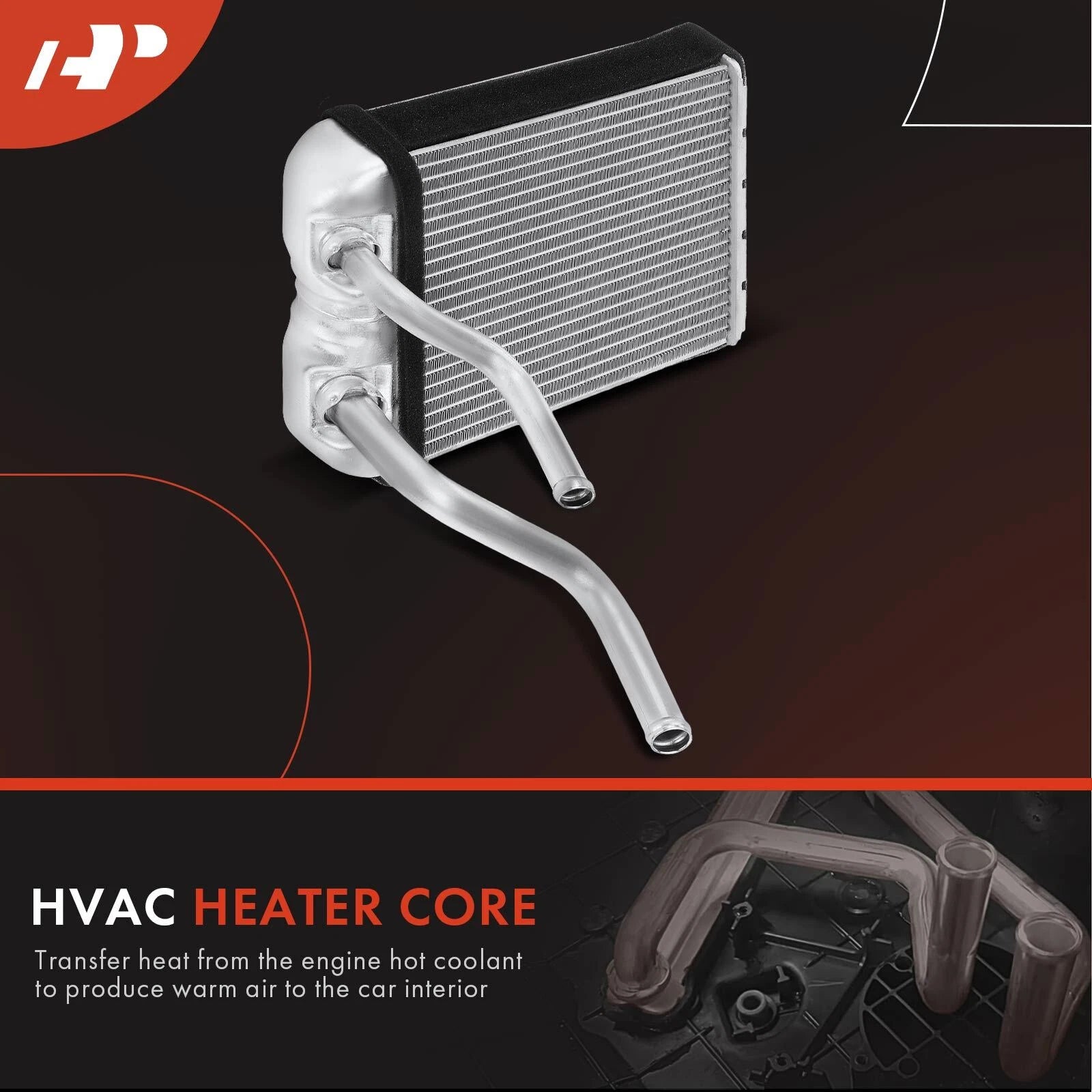 HVAC Heater Core for Chevy Blazer GMC Jimmy Sonoma Isuzu Hombre (1995–2005)