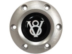 Brushed Horn Button 6 Hole for Ford V8 Emblem Steering Wheel (1949–1956)