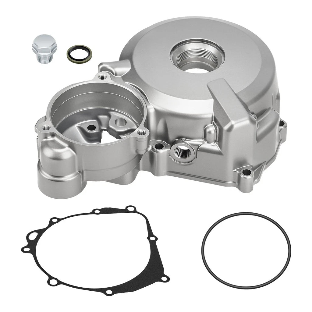 Left Engine Stator Cover & Gasket for Suzuki DRZ400 S SM (2000–2023) 11351-29F60 11483-29F00