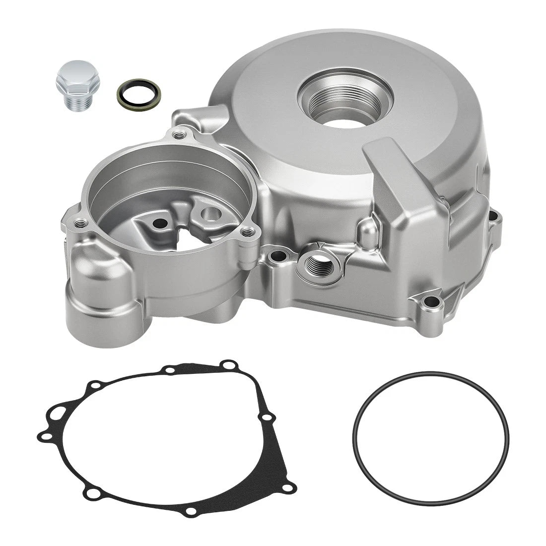 Left Engine Stator Cover & Gasket for Suzuki DRZ400 S SM (2000–2023) 11351-29F60 11483-29F00