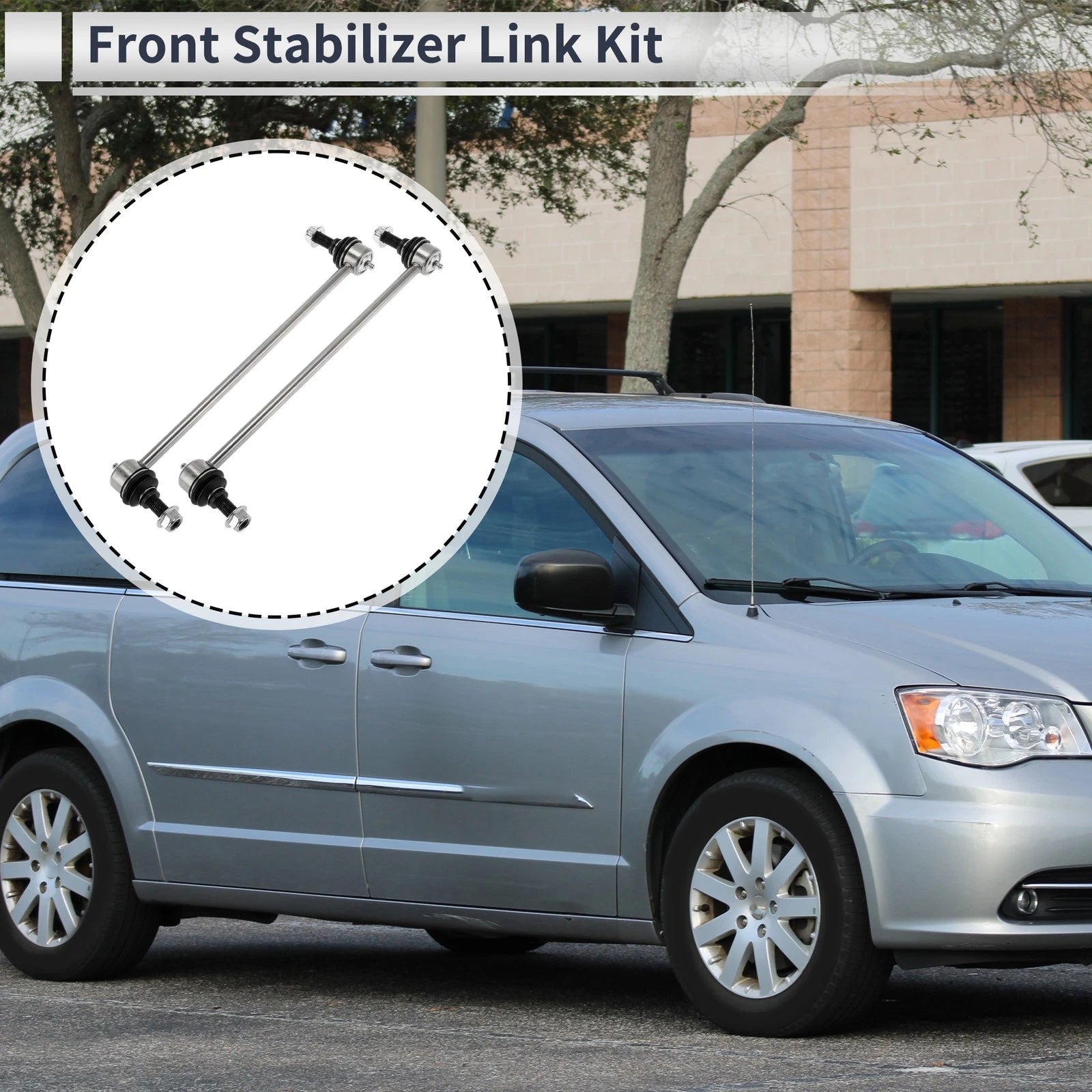 Front Stabilizer Bar Links No Bushing for Chrysler Pacifica (2004–2008) No.K7258