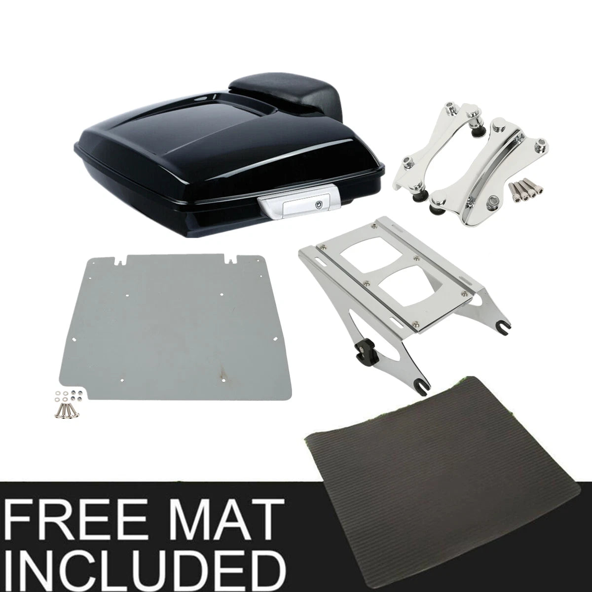 Razor Trunk Pad Mount Rack Luggage Docking Kit for Harley Touring (214-26)