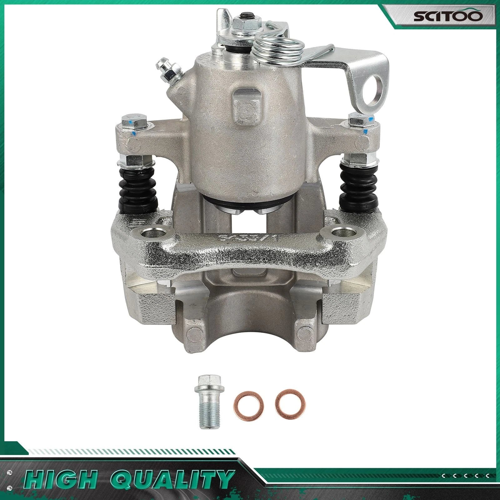 Rear Right Brake Caliper w/ Bracket for Volkswagen Golf V6 2.8L (2004–2005)