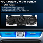 A/C Heater Climate Control Switch Module for Volkswagen Beetle (1998–2010)