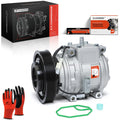 A/C Compressor with Clutch for Toyota Corolla (1998–2002) 1.8L L4 Sedan