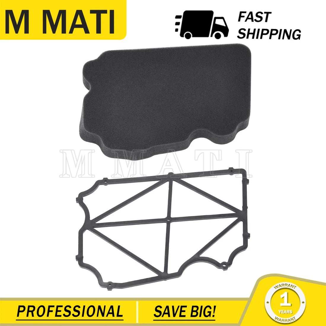 Air Filter Guide Kit for Yamaha TW200 (1987–2024) #2JX-14451-00-00, #2JX-14458-00-00
