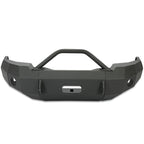 Front Bumper with Push Bar for Ford F-150 (1997–2003) Black Steel