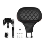 Driver Backrest Pad with Mounts for Harley Touring Road Street Glide (2009–2023)
