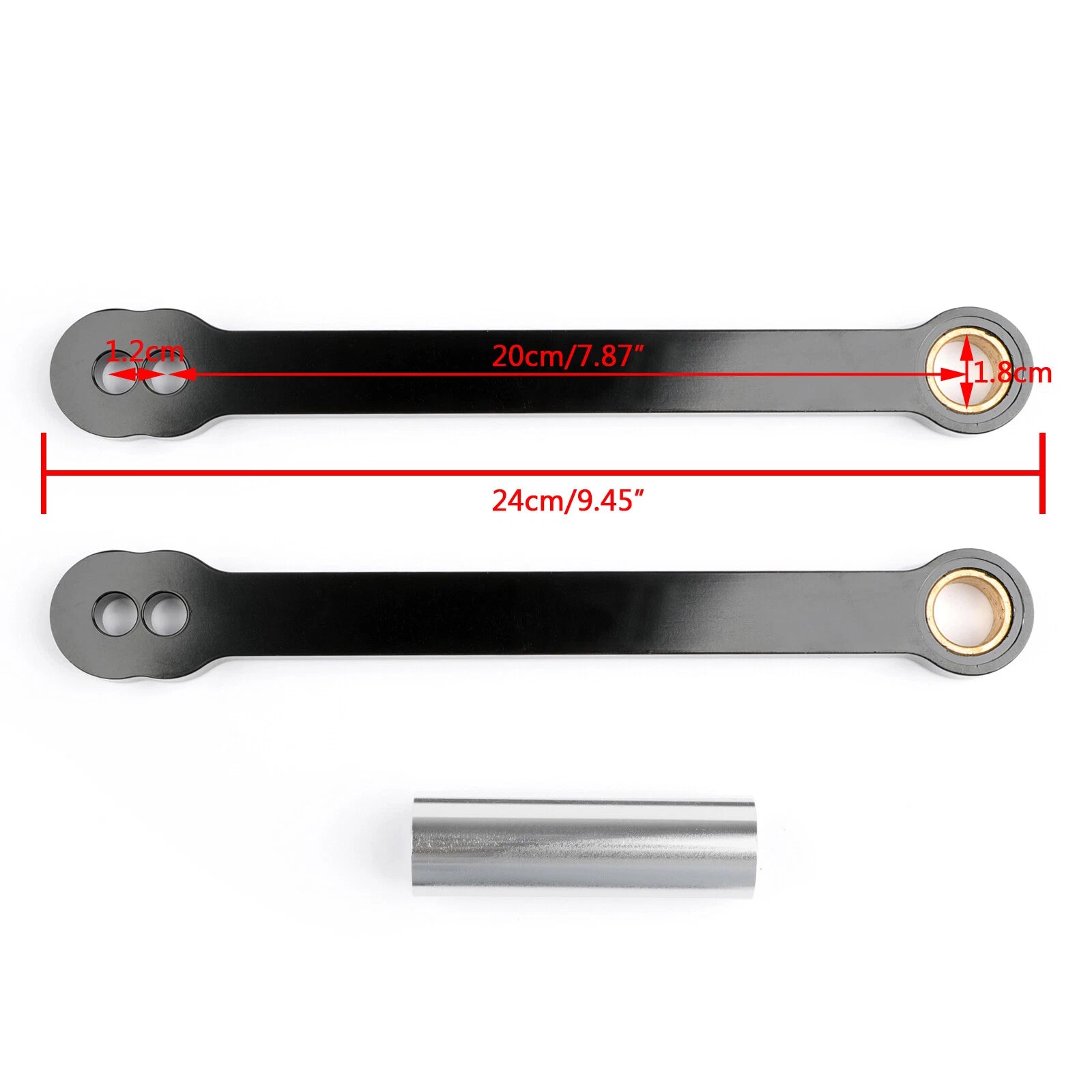 Lowering Links for Honda CBR 600RR (2003–2006) CBR1000RR (2004–2007) Black
