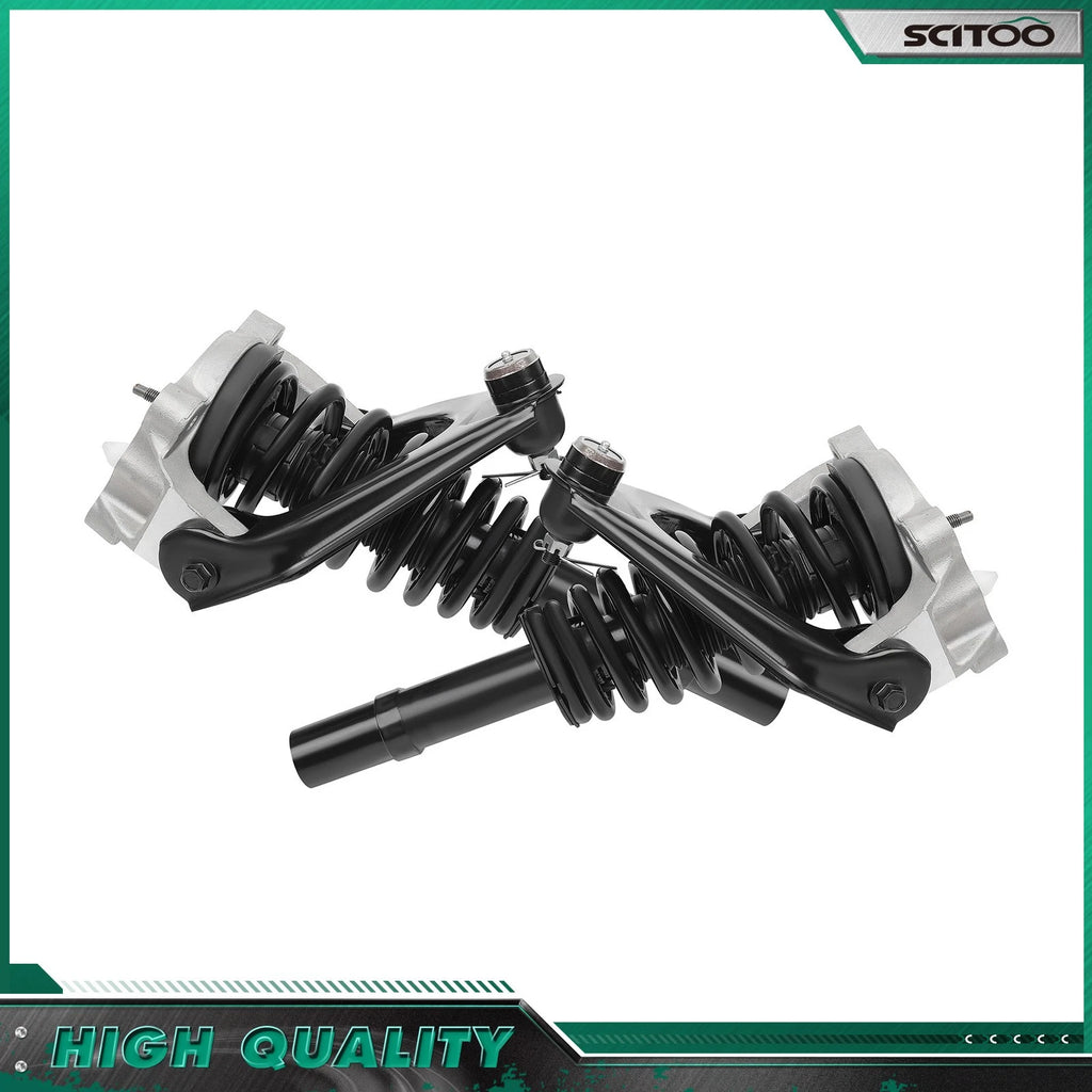 2X Complete Shock Struts & Coil Spring Set for Chrysler Cirrus (1999–2000)
