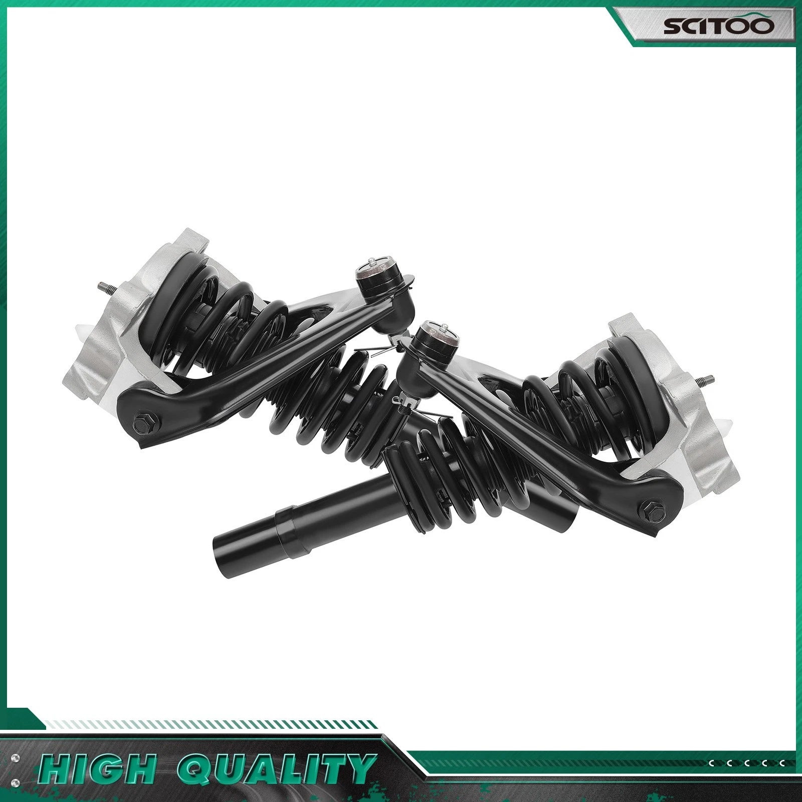 2X Complete Shock Struts & Coil Spring Set for Chrysler Cirrus (1999–2000)