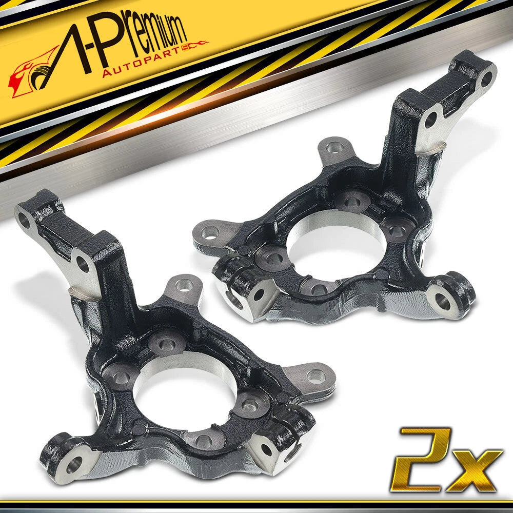 Pair Front Steering Knuckles for Nissan Sentra (2007–2011)