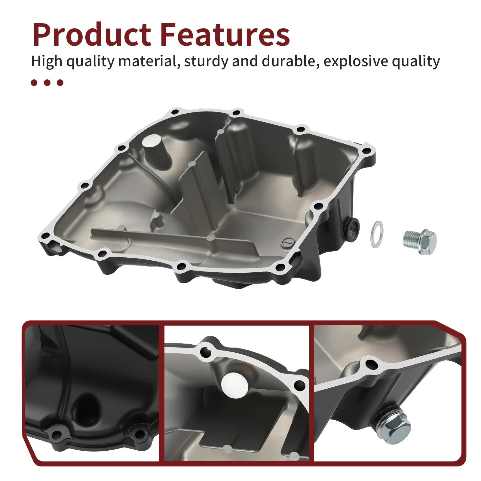 Oil Pan Strainer Cover for Yamaha MT-07 (2014–2020)