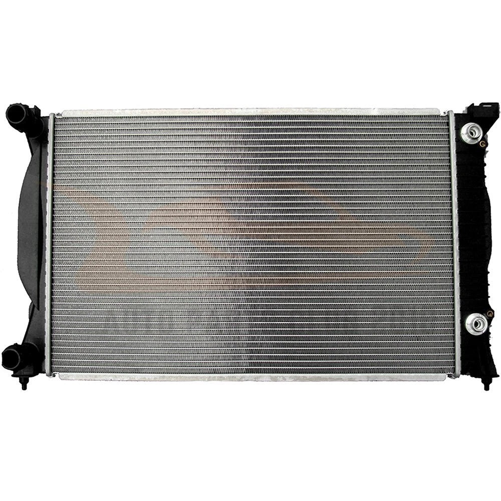Radiator for Audi A4, A4 Quattro (2003–2008) with Universal Hose Clamps