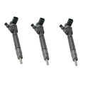 Set of 3 Fuel Injectors for Mercedes-Benz (6110701687, 0445110190, A6110701687)