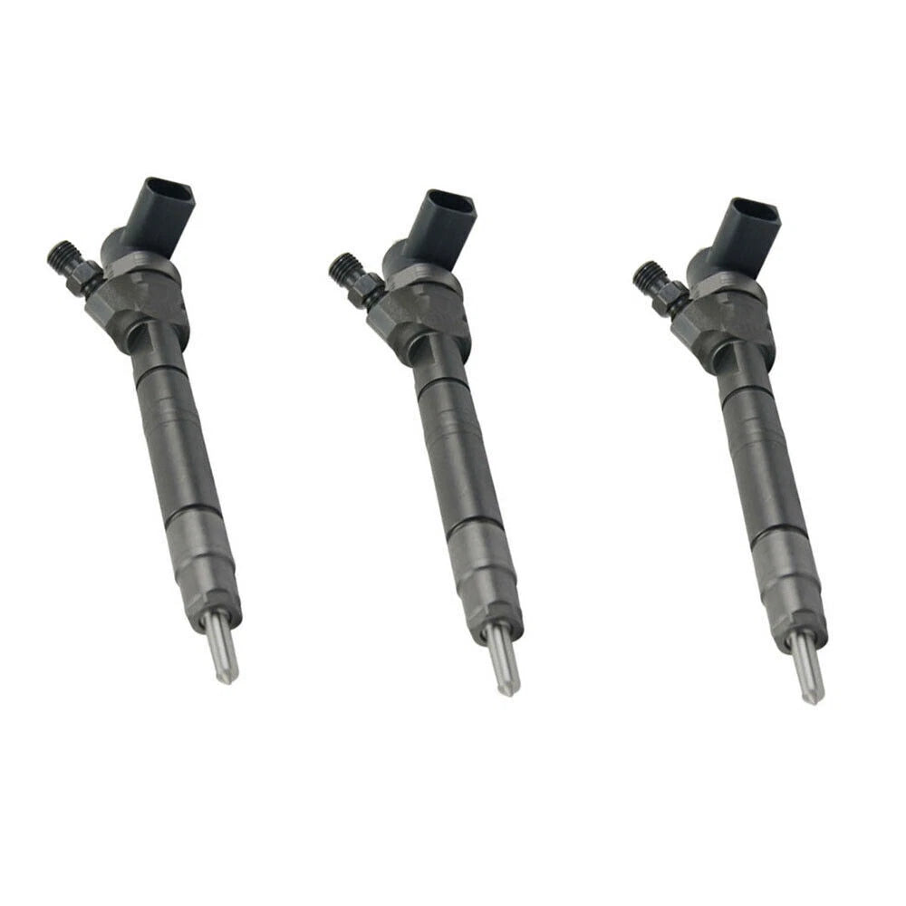 Set of 3 Fuel Injectors for Mercedes-Benz (6110701687, 0445110190, A6110701687)