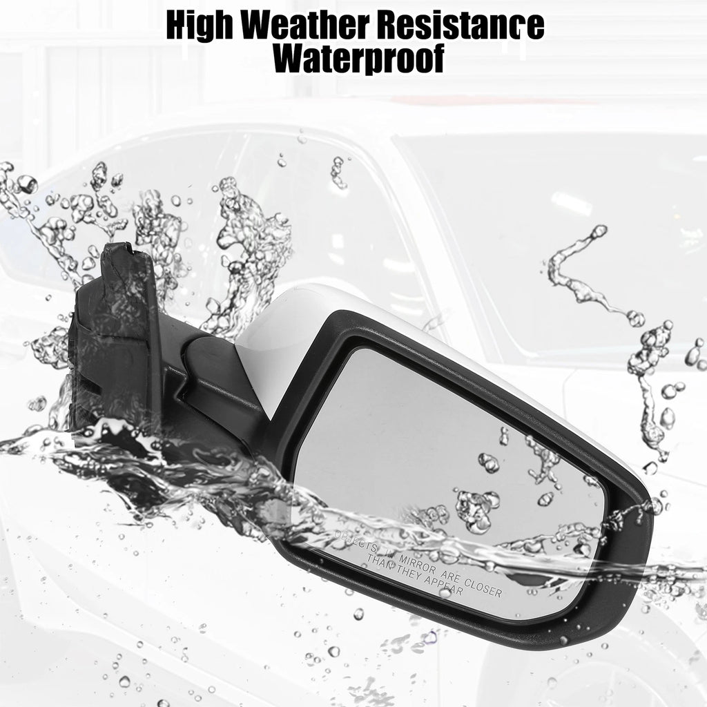 7Pin Right Side Exterior Door Mirror Assembly for Chevrolet Malibu (2008–2012)