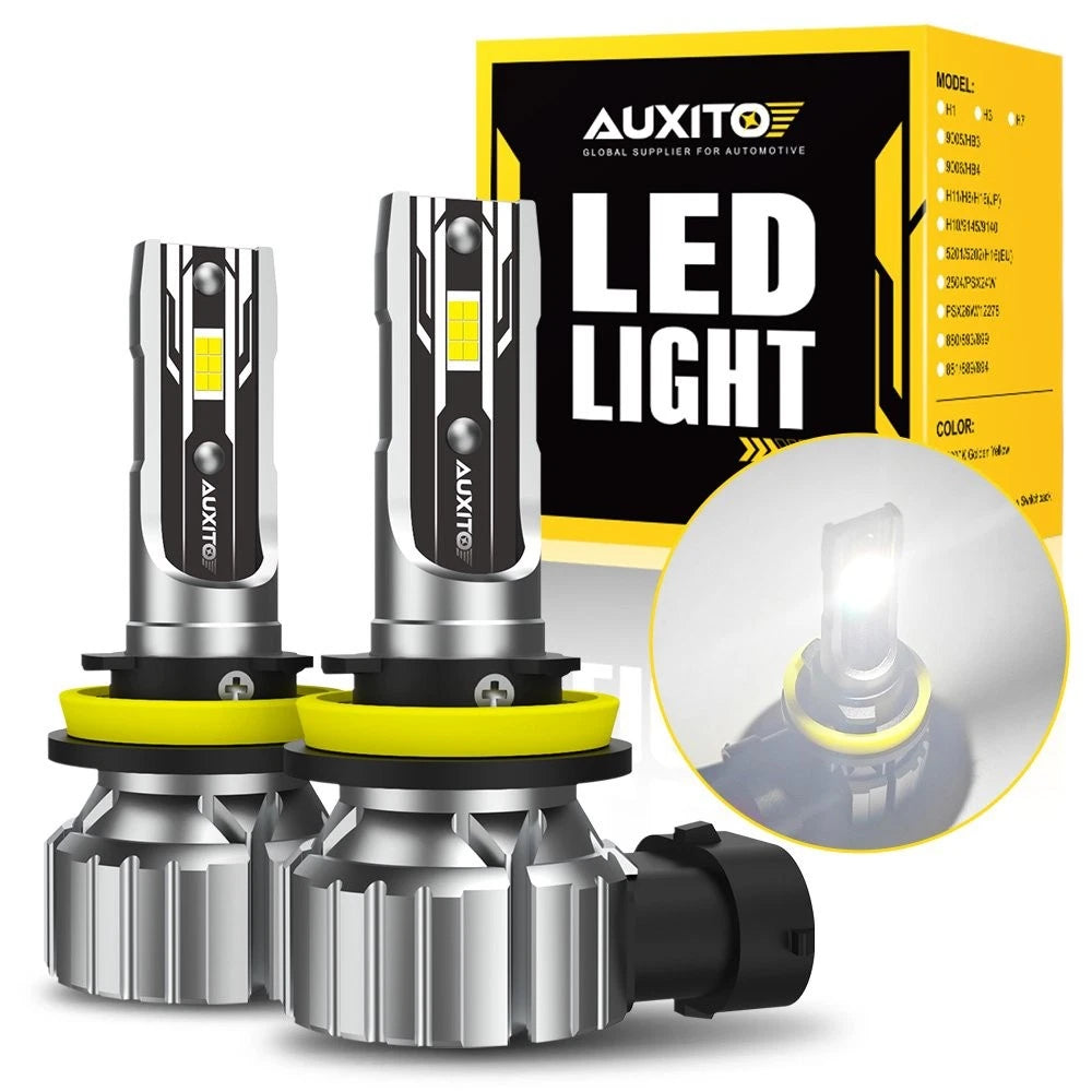 2X LED Headlight Bulbs for H8 H11 (6500K)