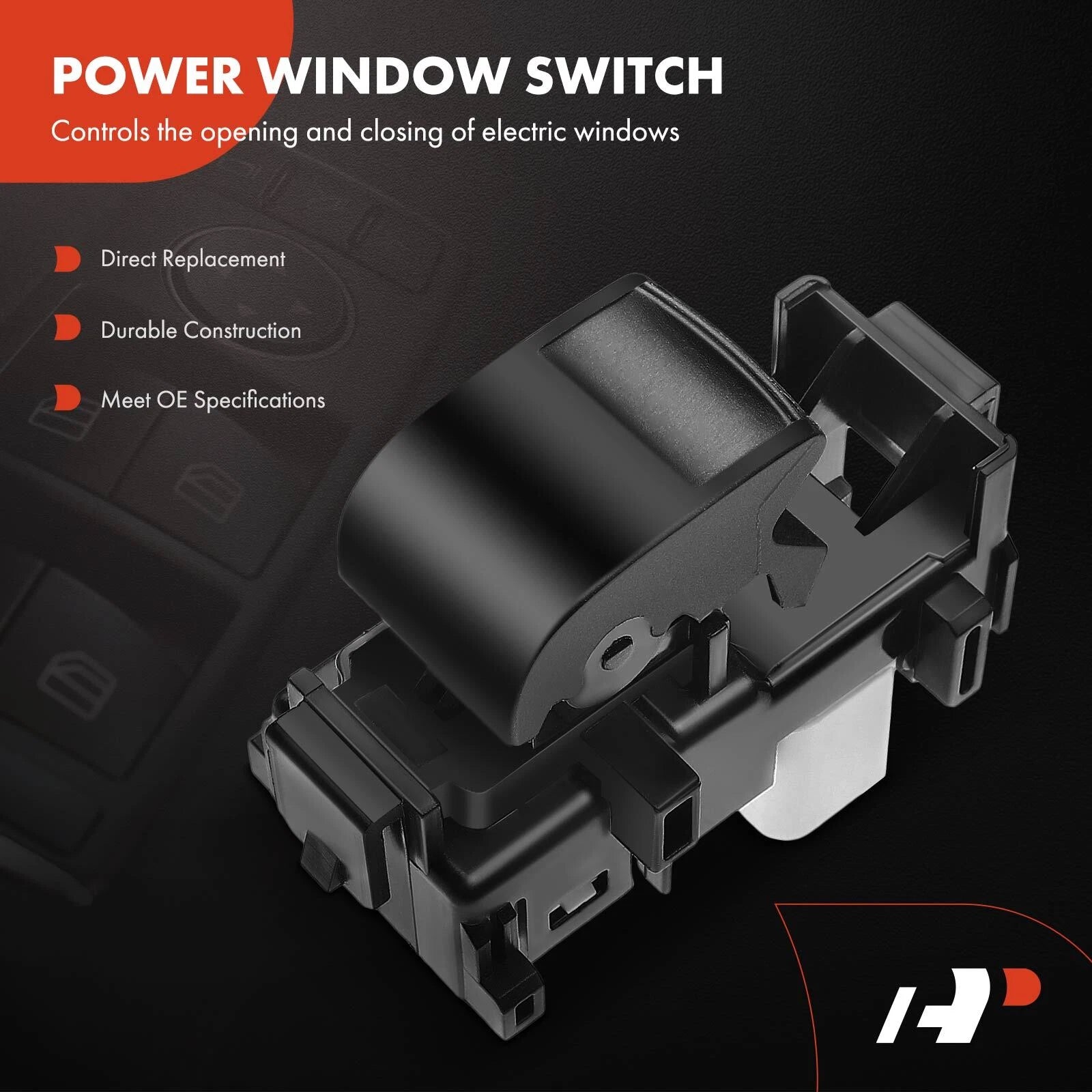 Power Window Switch Front Right for Toyota Camry (2007â2009) (and RAV4 2001â2005)