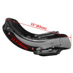 4" Extended Hard Saddlebags for Harley CVO Street Road Glide (2014–Present)