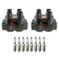 2X Ignition Coil & 8 Nickel Spark Plugs Kit for B2500 (1998–2006)