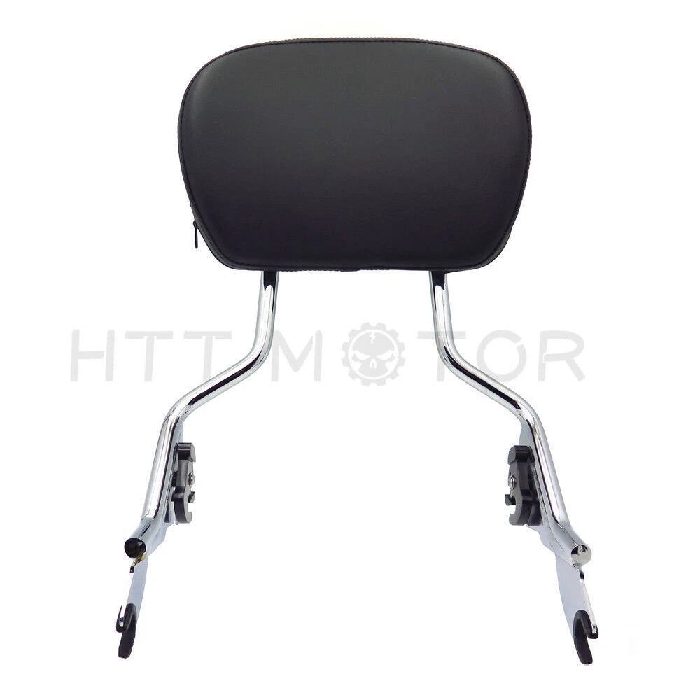 Detachable Backrest Sissy Bar w/ Pad for Harley Electra Glide CVO (2009–2024)