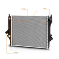 Aluminum Radiator for Jaguar S-Type/Vanden/XJ8/XJR (2003–2009) DPI-13148